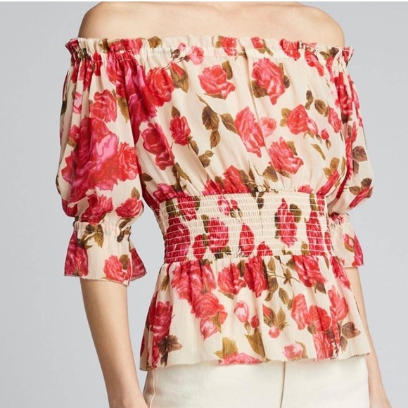 Floral small L’agence top - Picture 1 of 6